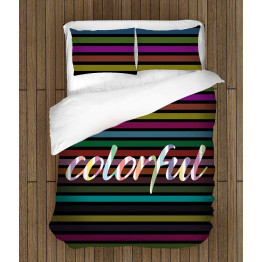 Ložní soupravy s přikrývkou - Colorful