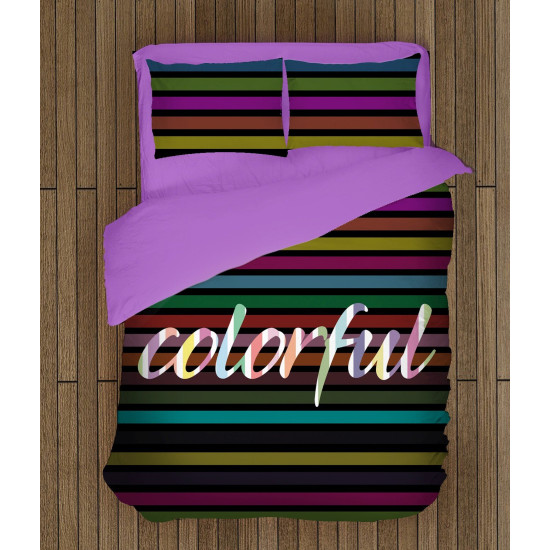 Ložní soupravy s přikrývkou - Colorful