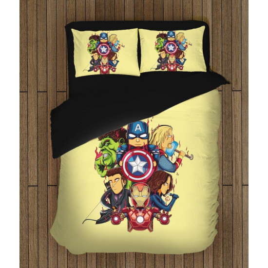 Povlečení s přikrývkou - Avengers Cartoon