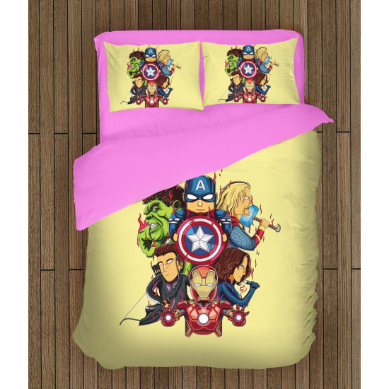 Povlečení s přikrývkou - Avengers Cartoon