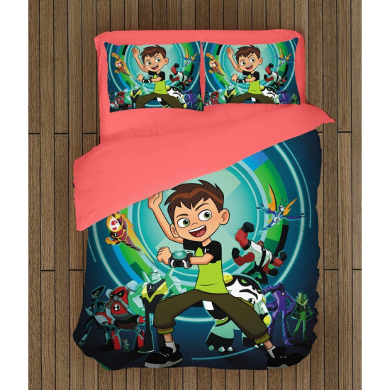 Dětské ložní prádlo s přikrývkou - Ben Ten Animation