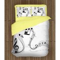 Povlečení s přikrývkou - Musical Notes