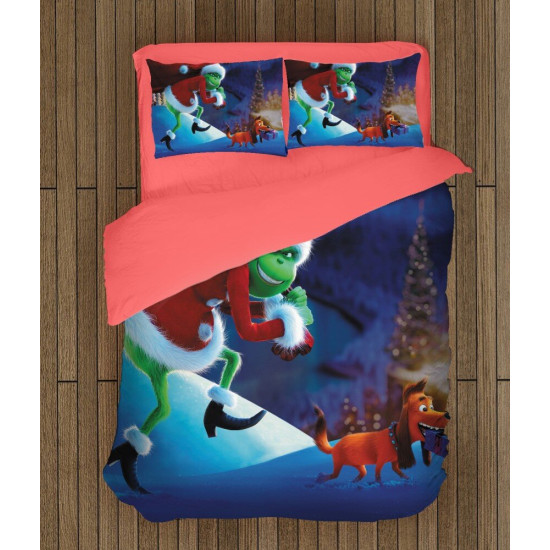 Povlečení s přikrývkou - Grinch Christmas