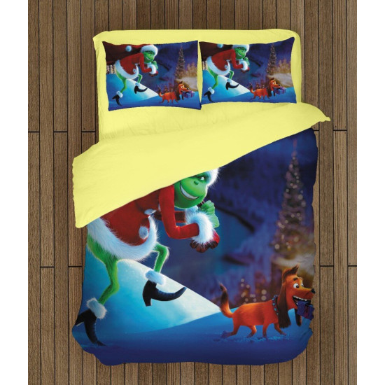 Povlečení s přikrývkou - Grinch Christmas