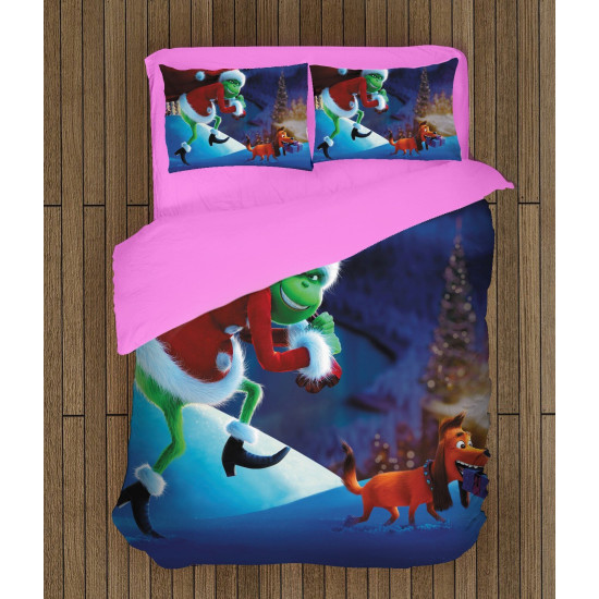 Povlečení s přikrývkou - Grinch Christmas