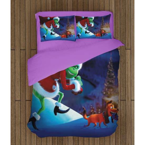 Povlečení s přikrývkou - Grinch Christmas