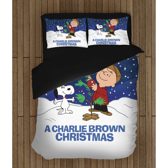 Ložní soupravy s přikrývkou - Charley Brown Christmas