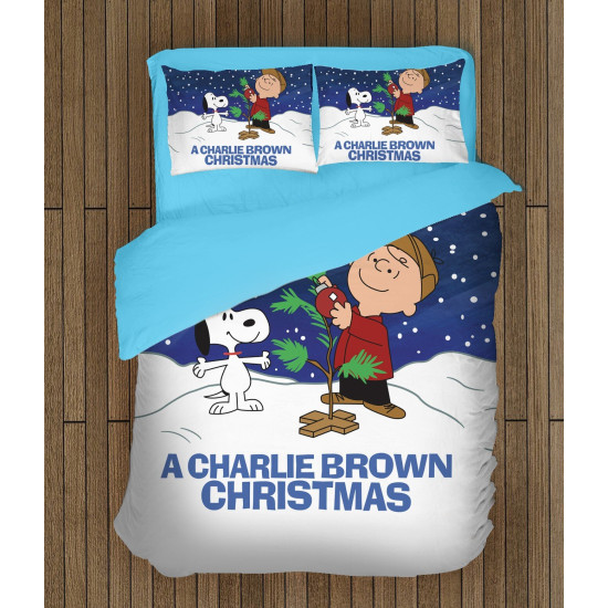 Ložní soupravy s přikrývkou - Charley Brown Christmas