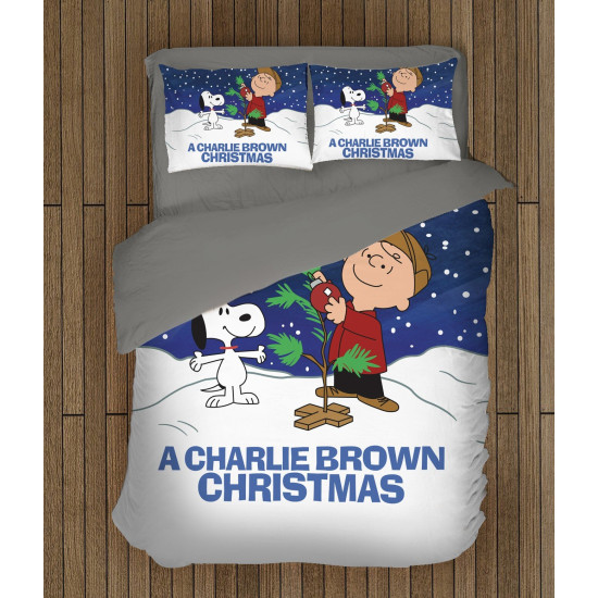 Ložní soupravy s přikrývkou - Charley Brown Christmas