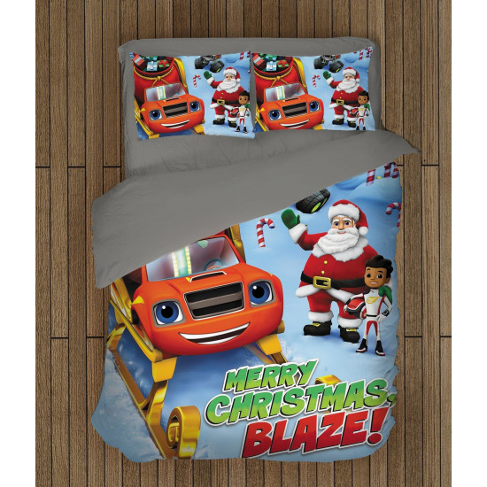 Povlečení s přikrývkou - Merry Christmas Blaze