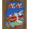 Povlečení s přikrývkou - Merry Christmas Blaze