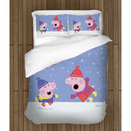 Ložní souprava - Peppa Pig Christmas