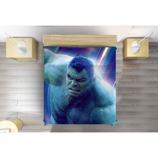 Přehoz přes postel 3D - Avengers infinity Hulk