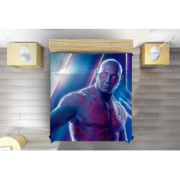 Přehoz na postel 3D - Avengers Drax the destroyer