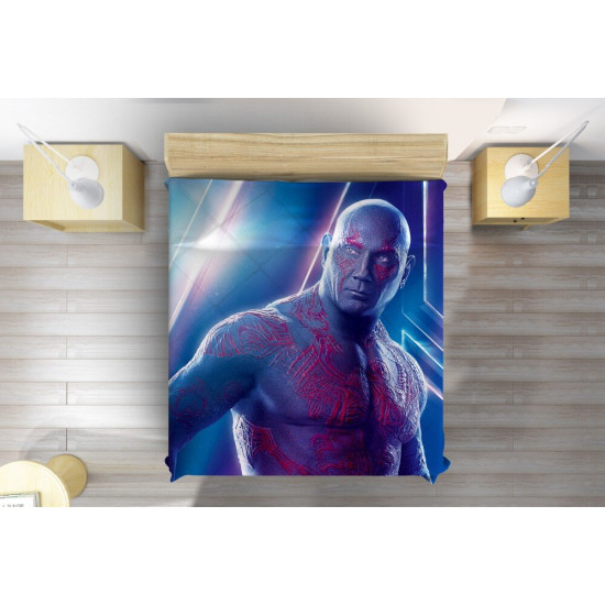 Přehoz na postel 3D - Avengers Drax the destroyer