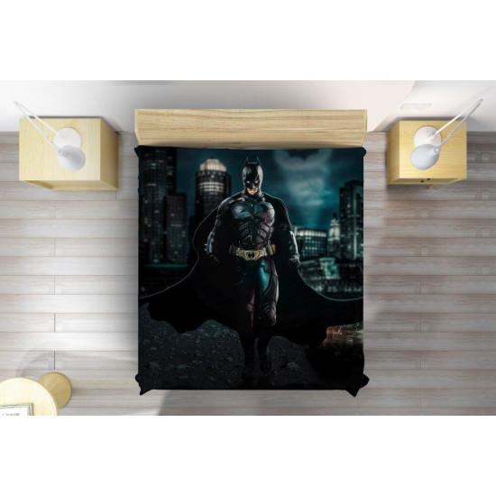 Přehoz na postel 3D - Batman in the night