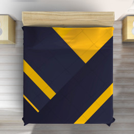 Luxusní přehoz na postel - Minimal geometric