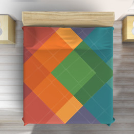 Přehoz na postel - Multicolor
