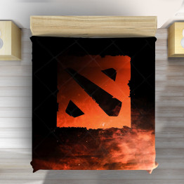 Luxusní přehoz na postel - Dota2 logo