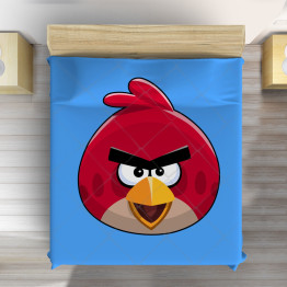 Luxusní přehoz na postel - Angry bird