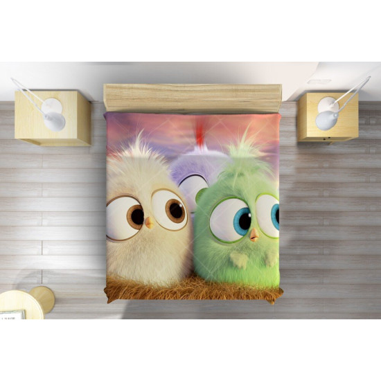 Luxusní přehoz na postel - Angry birds Animation