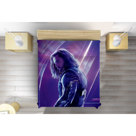 Přehoz přes postel - Avengers infinity war Winter Soldier