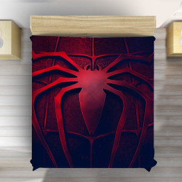 Přehoz na postel - Spiderman logo