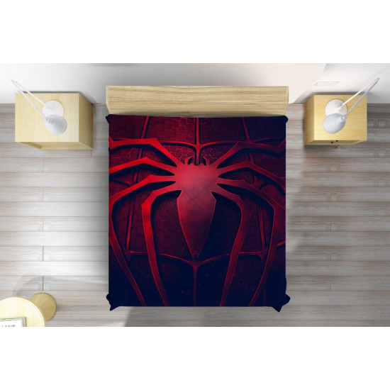 Přehoz na postel - Spiderman logo