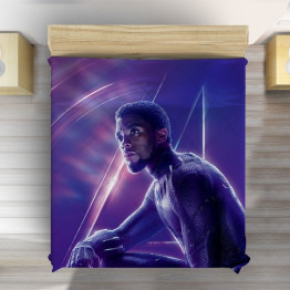 Přehoz přes postel - Avengers infinity black panther