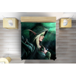 Přehoz na postel - WoW blood elf