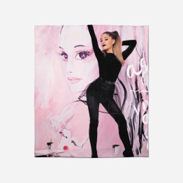 Hřejivá deka 3D - Ariana Grande Art
