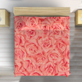Přehoz na postel - Bouquet of roses