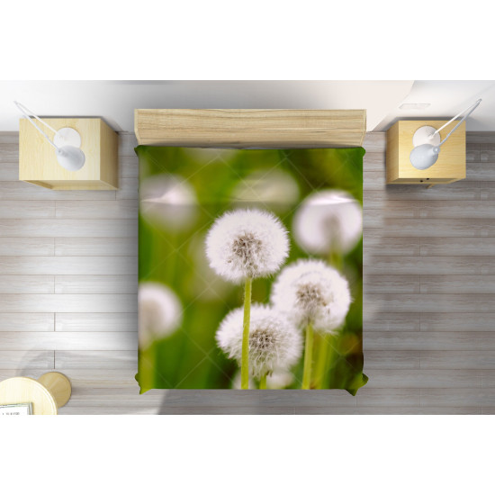 Luxusní přehoz na postel pampelišky - Dandelions