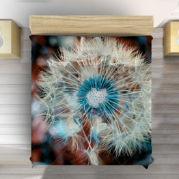 Přehoz na postel pampelišky - Dandelion Blue