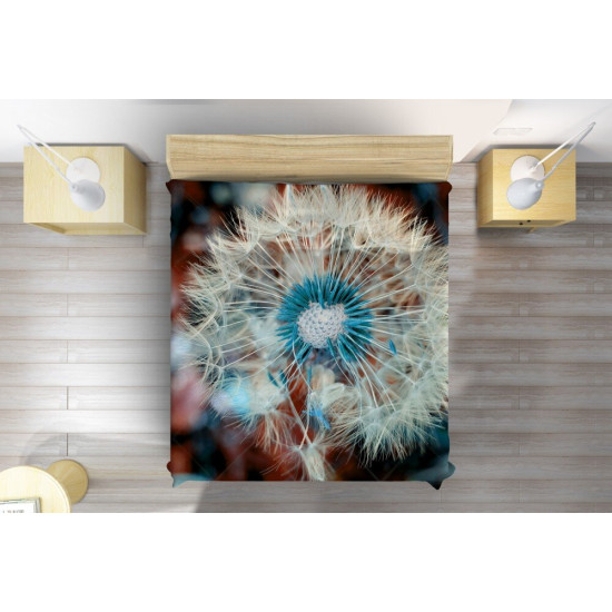 Přehoz na postel pampelišky - Dandelion Blue