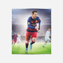 Měkká deka 3D - Messi