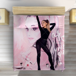 Přehoz na postel - Ariana Grande Art