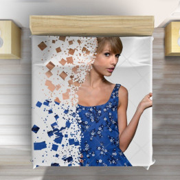 Přehoz na postel - Taylor Swift Art