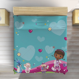Dětský přehoz na postel - Doc McStuffins