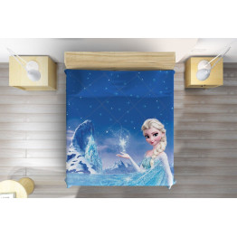 Luxusní přehoz na postel Ledové Království - Elsa And Anna Frozen