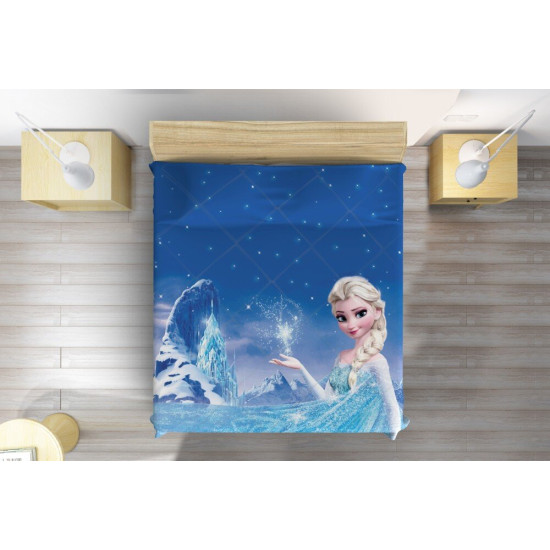 Luxusní přehoz na postel Ledové Království - Elsa And Anna Frozen