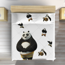 Luxusní přehoz na postel - Kung Fu Panda