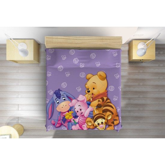 Přehoz na postel pro děti - Winnie the Pooh