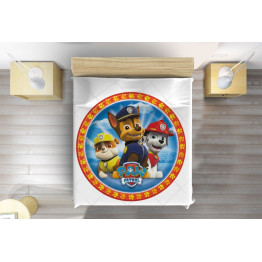 Přehoz přes postel Tlapková patrola - Paw Patrol White
