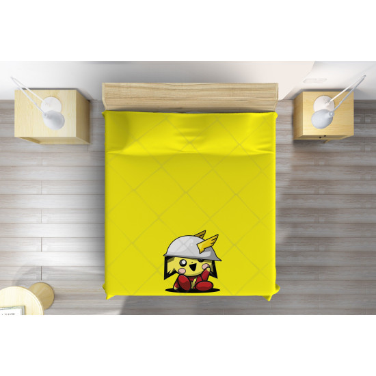 Dětský přehoz na postel - Pokémon Pikachu