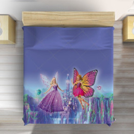 Dívčí  přehoz přes postel - Fairy Princesses 
