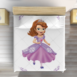 Přehoz na postel pro děti - Princess Sofia