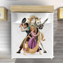 Dětský přehoz na postel - Rapunzel