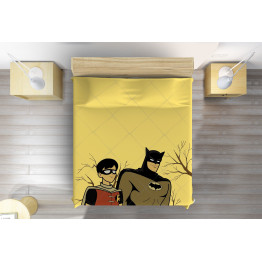 Přehoz přes postel pro kluky - Robin and Batman