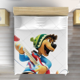 Luxusní přehoz na postel pro děti - Rock Dog